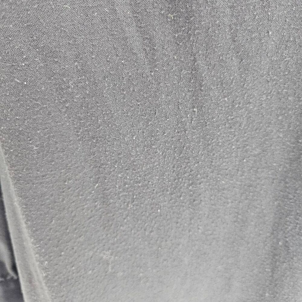 Vintage 70's Hippie Indie Midi Swing Dress Black L - Picture 5 of 7